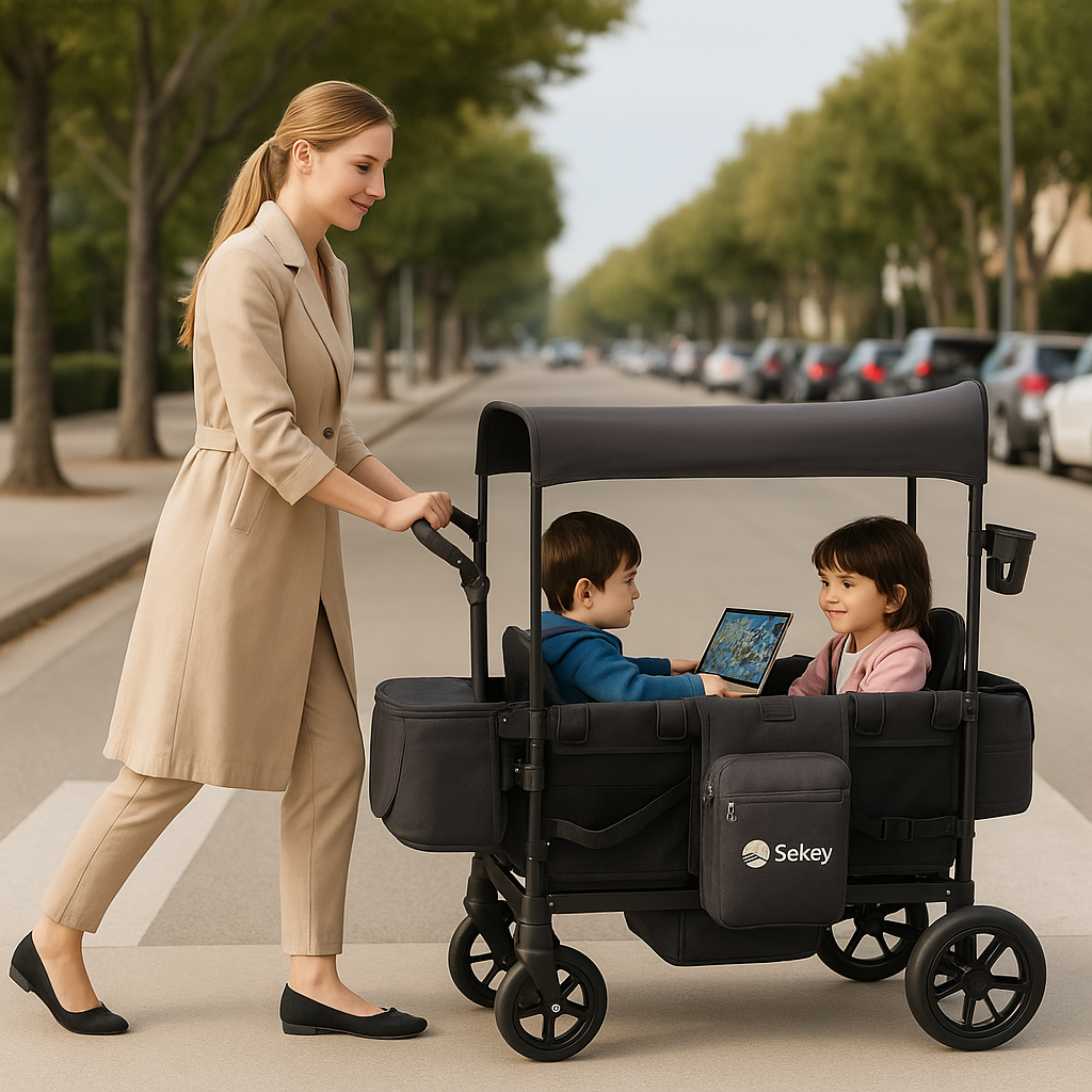 Poussette Chariot Familiale 4-en-1 | Ways