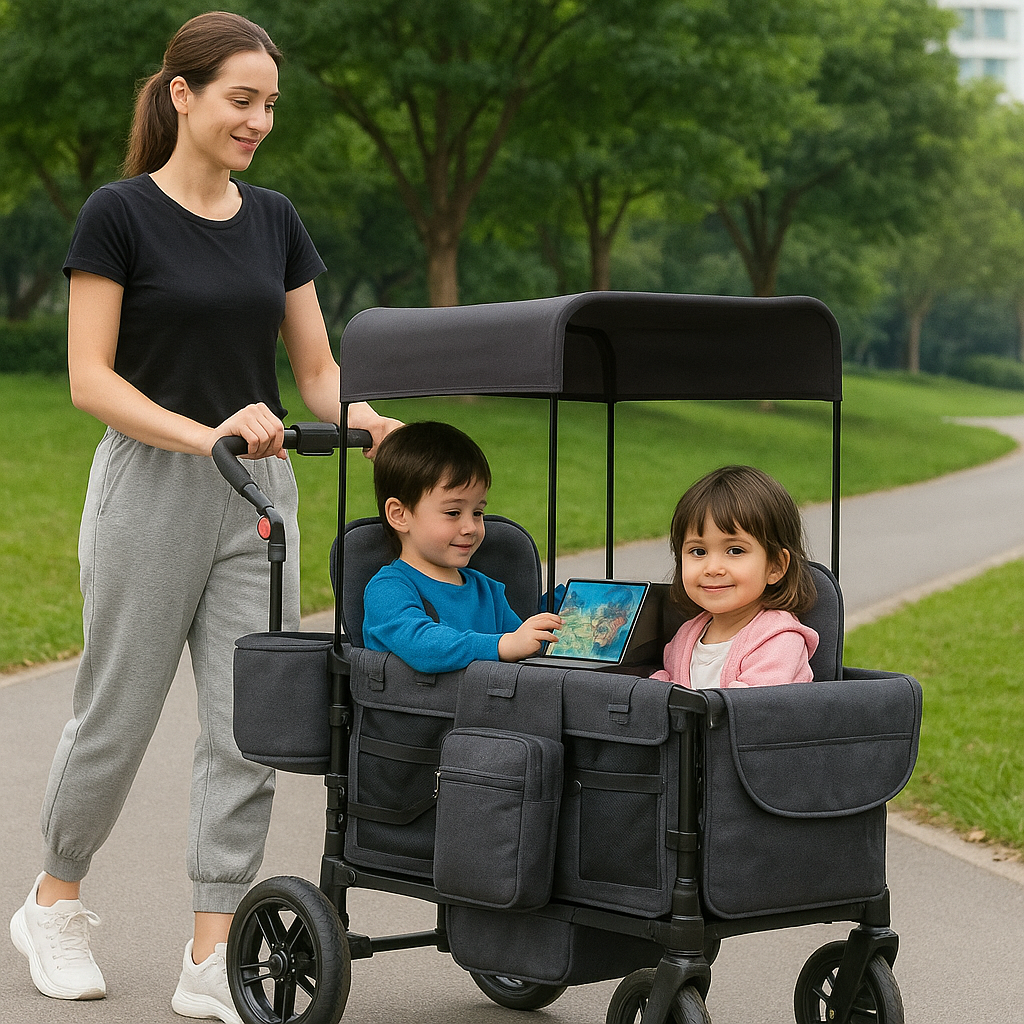 Poussette Chariot Familiale 4-en-1 | Ways