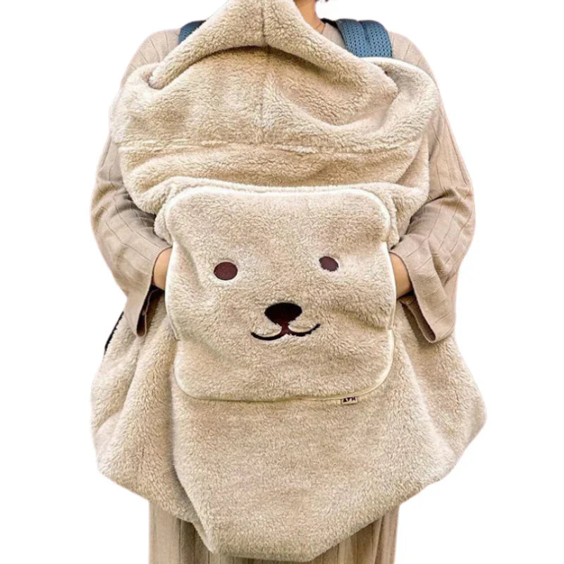 Couverture Porte Bébé | Nounours