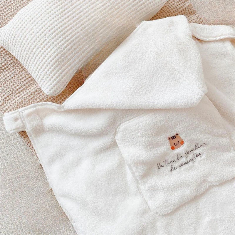 Couverture Porte Bébé | Nounours