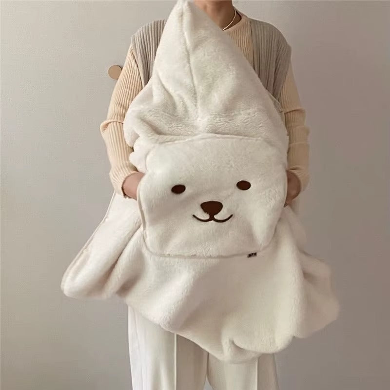 Couverture Porte Bébé | Nounours