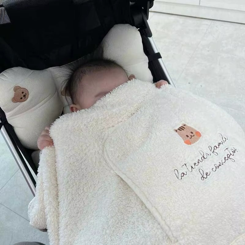 Couverture Porte Bébé | Nounours