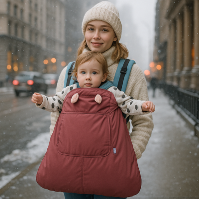 Couverture porte bébé | Nanti