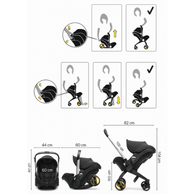 Poussette compacte | Gazelle