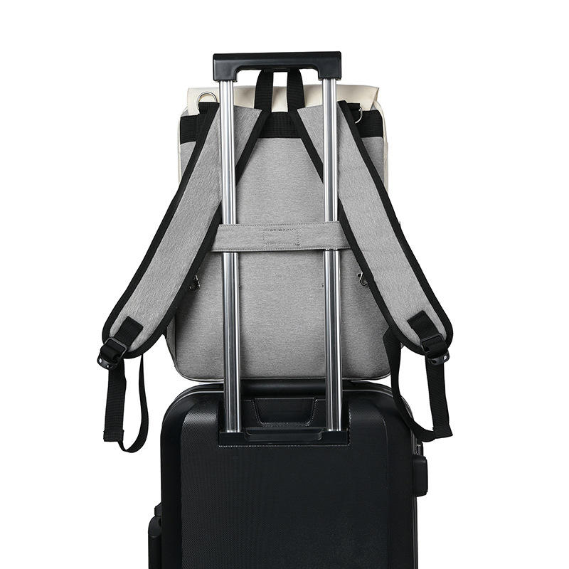 Sac à dos à langer | Vanille