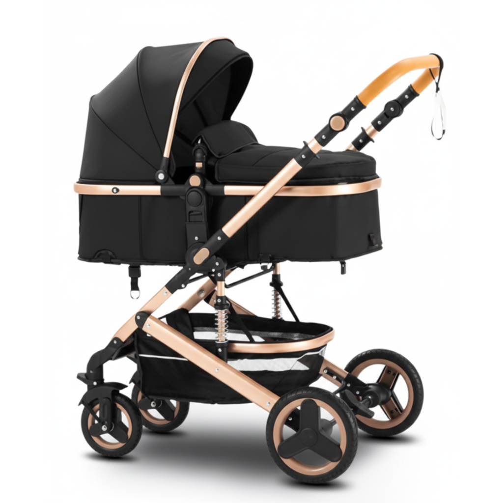 Poussette 3 en 1 |  Noir