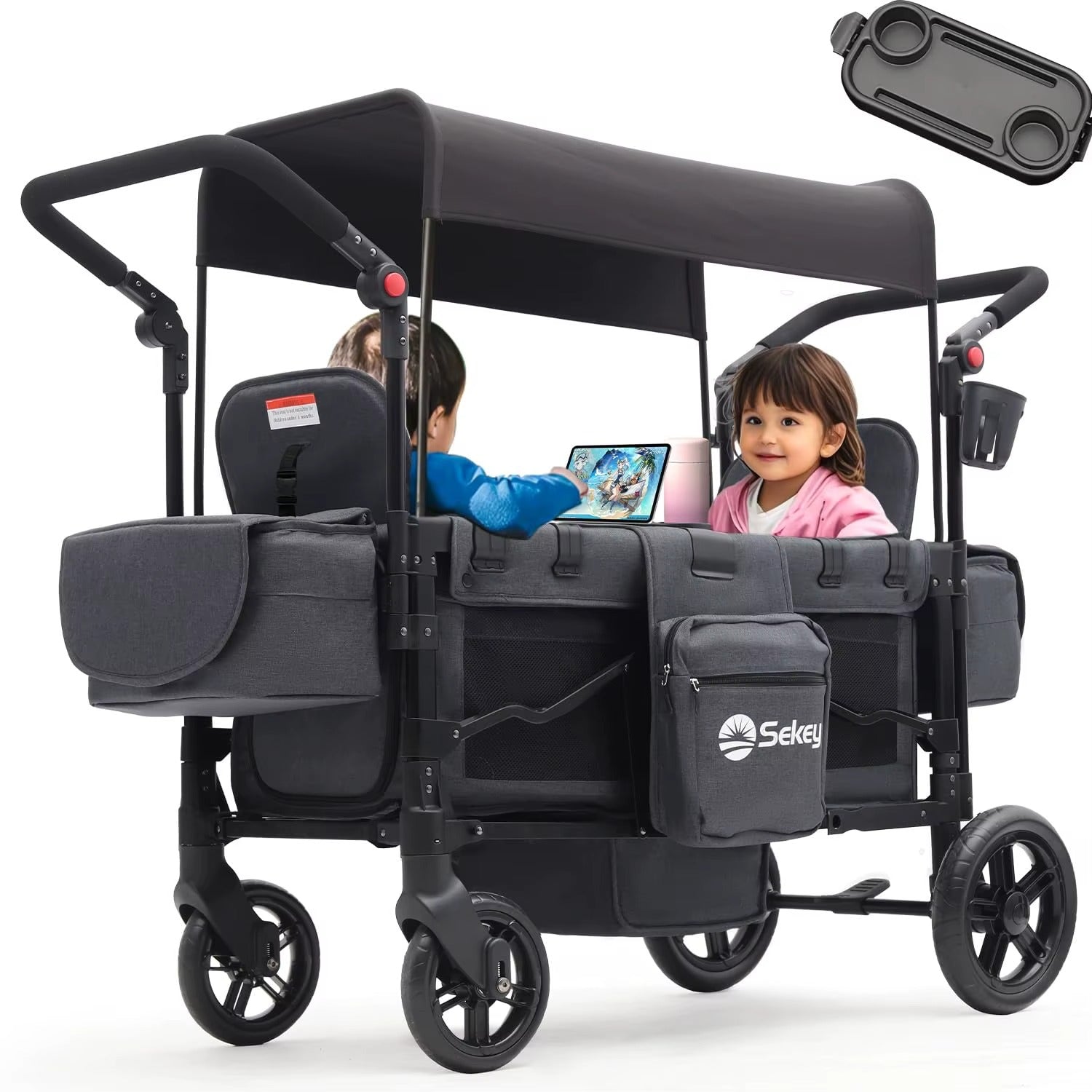 Poussette Chariot Familiale 4-en-1 | Ways