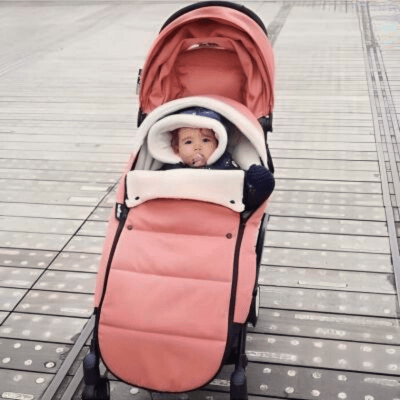 Chancelière poussette | Rose