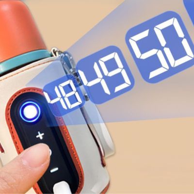 Chauffe-biberon portable | Cuir