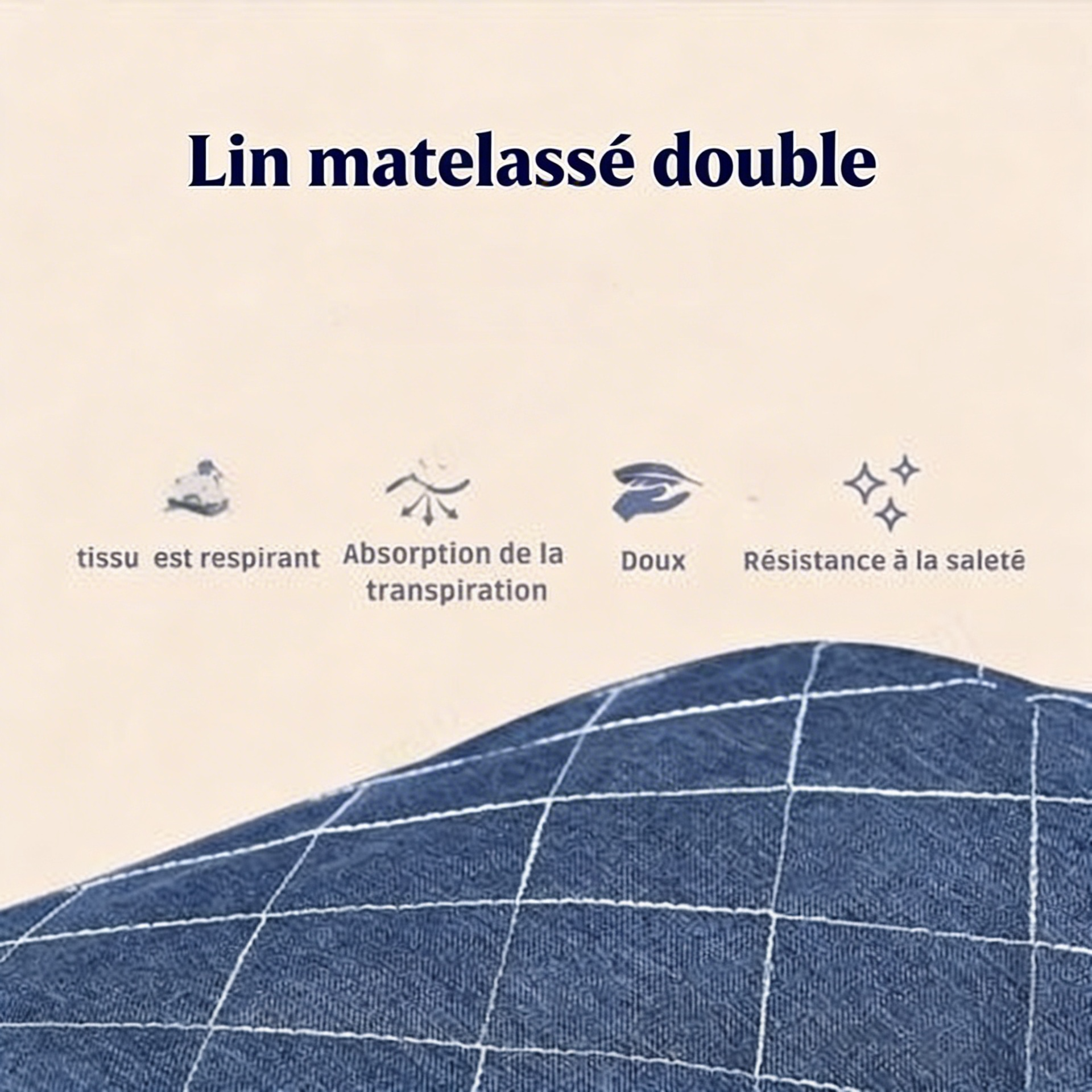 Poussette 3 en 1 | Bleu Rolly