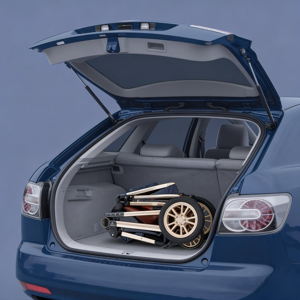 Poussette 3 en 1 | Bleu Rolly