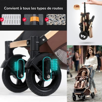 Poussette 3 en 1 | Cosy