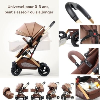 Poussette 3 en 1 | Cosy