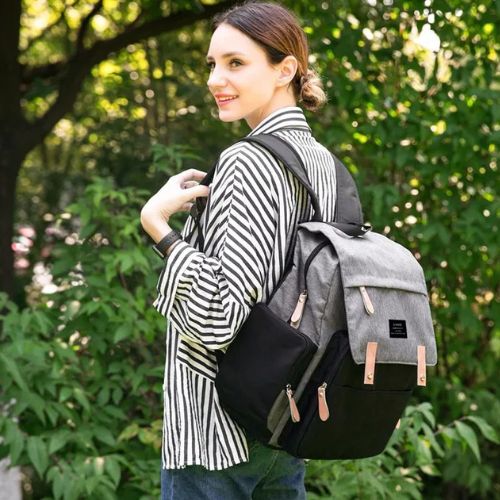 Sac à dos à langer | Vanille