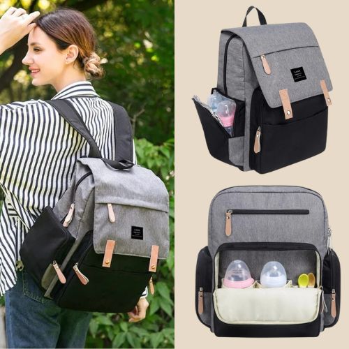 Sac à dos à langer | Vanille