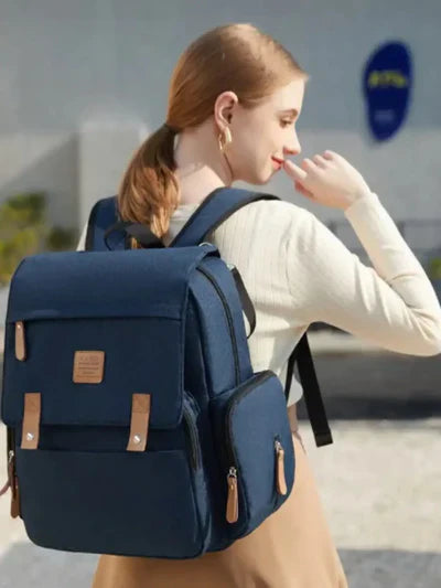 Sac à dos à langer | Vanille