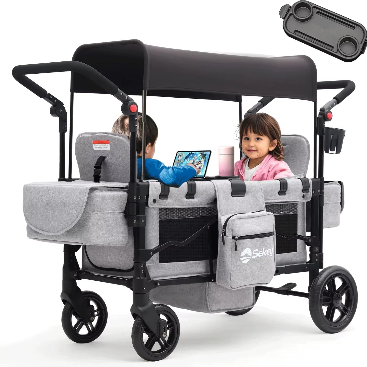 Poussette Chariot Familiale 4-en-1 | Ways